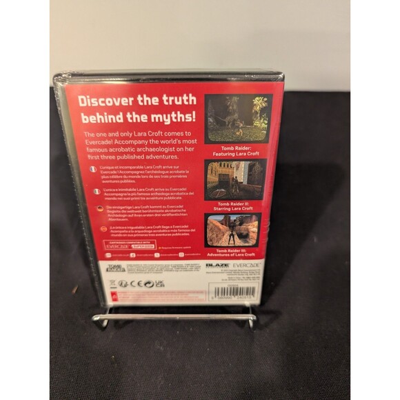 Evercade Tomb Raider Collection #40 (Tomb Raider I II III) New Sealed Cartridge - Picture 4 of 4